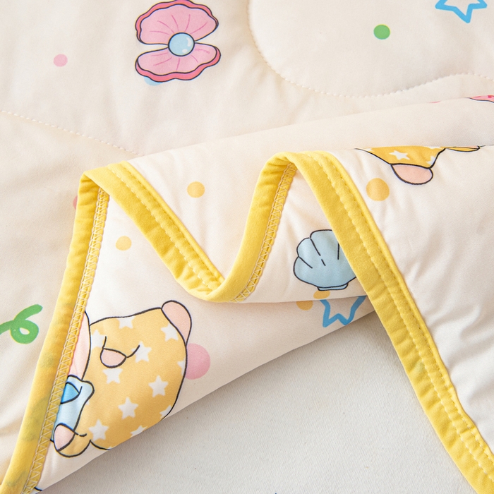 91家纺网 家纺一手货源 找家纺 （总）鱼宝 2026新款儿童夏被凉席三件套