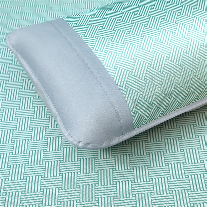 91家纺网 家纺一手货源 找家纺 航途席业 2026新款抗菌三明治冰凉席床席床笠-思绪 思绪 薄荷绿床席款