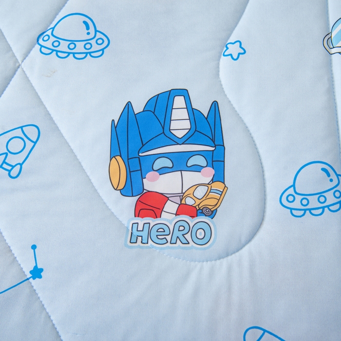 91家纺网 家纺一手货源 找家纺 鱼宝 2026新款儿童夏被凉席三件套 机器人