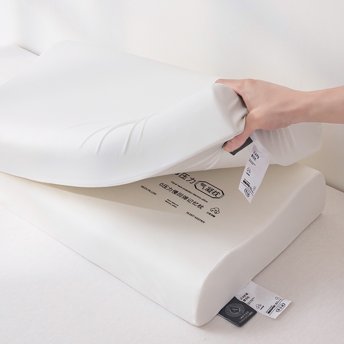 91家纺网 家纺一手货源 找家纺 （总）七夜居 2026新款0压力慢回弹气凝枕深睡太空零压力记忆枕