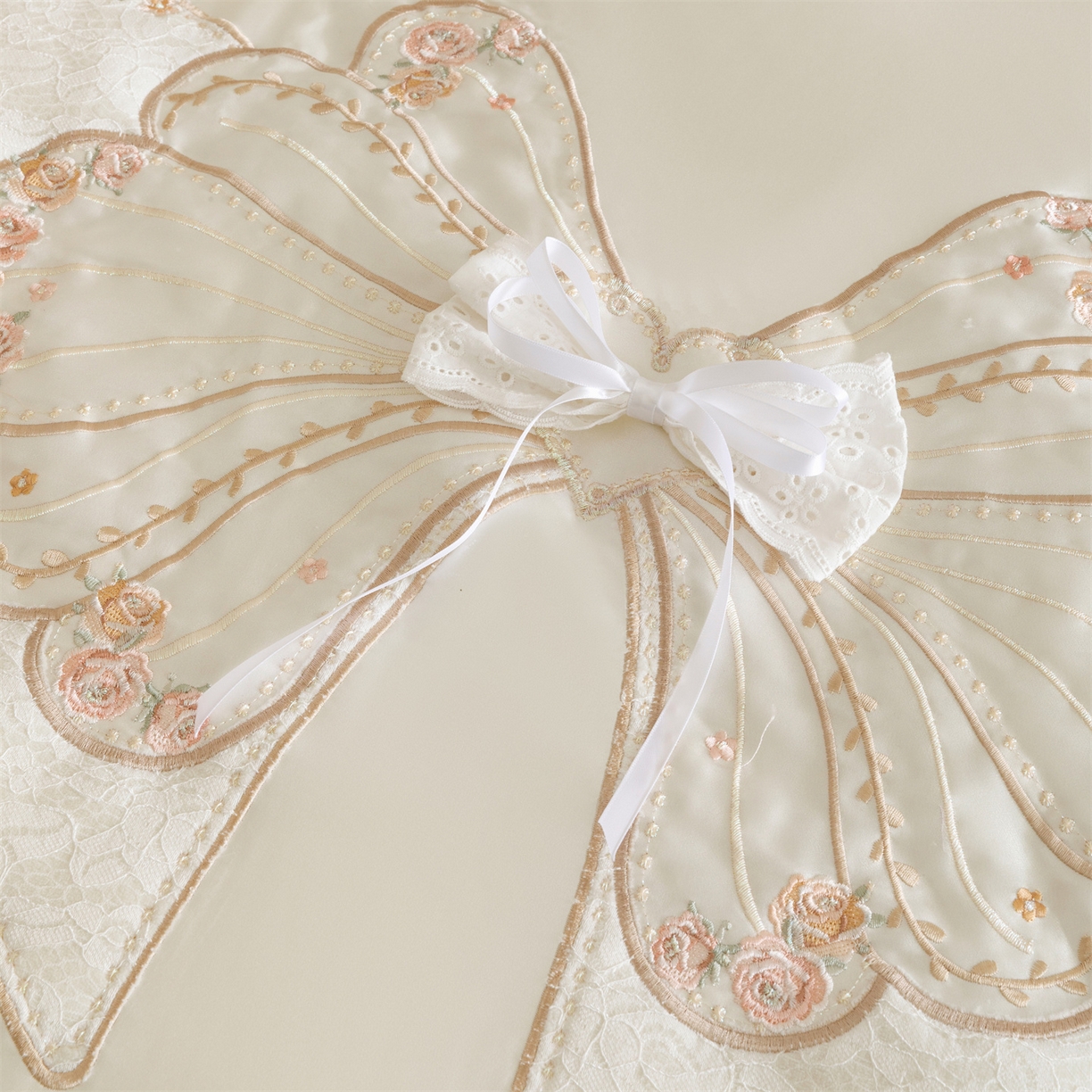 91家纺网 家纺一手货源 找家纺 （总）优贝家纺 2026新款夏被韩版夏被四件套刺绣款直播热款