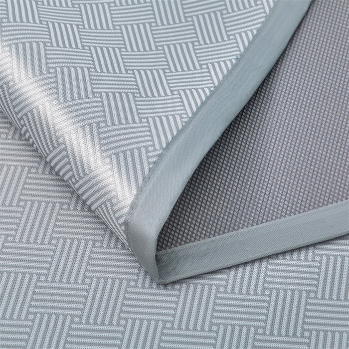 91家纺网 家纺一手货源 找家纺 航途席业 2026新款抗菌三明治冰凉席床席床笠-思绪 思绪 绅士灰床席款