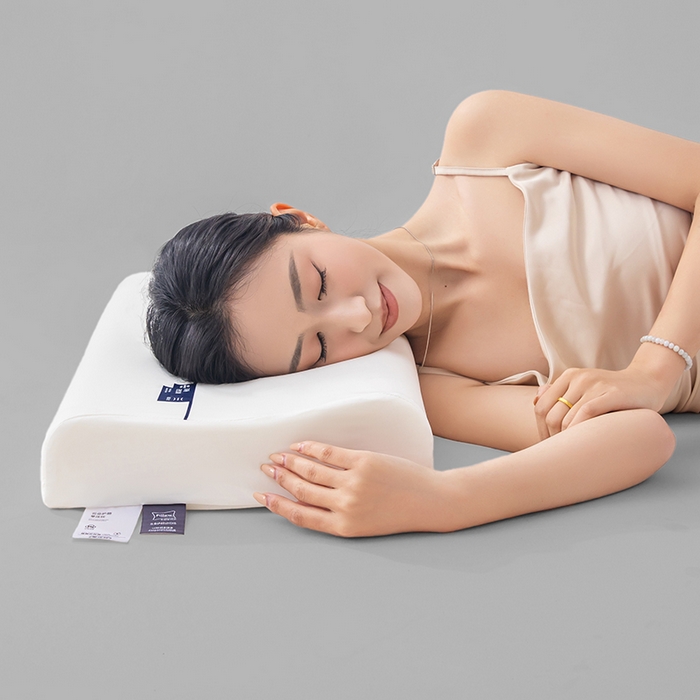 91家纺网 家纺一手货源 找家纺 （总）七夜居 2026新款0压力慢回弹气凝枕深睡太空零压力记忆枕芯枕头