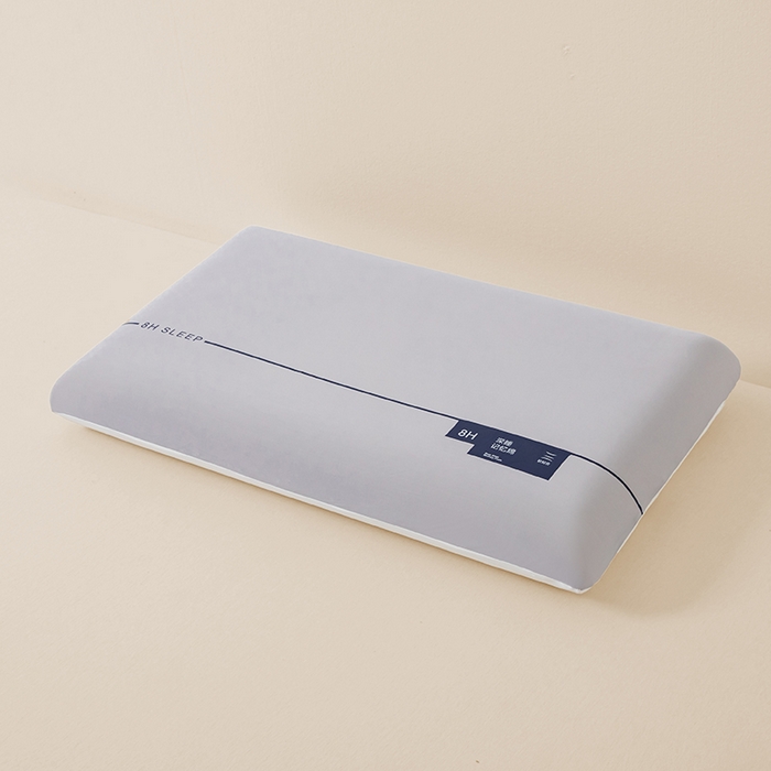 91家纺网 家纺一手货源 找家纺 （总）七夜居 2026新款灰白双拼慢回弹深睡太空记忆枕芯面包枕 枕头枕芯