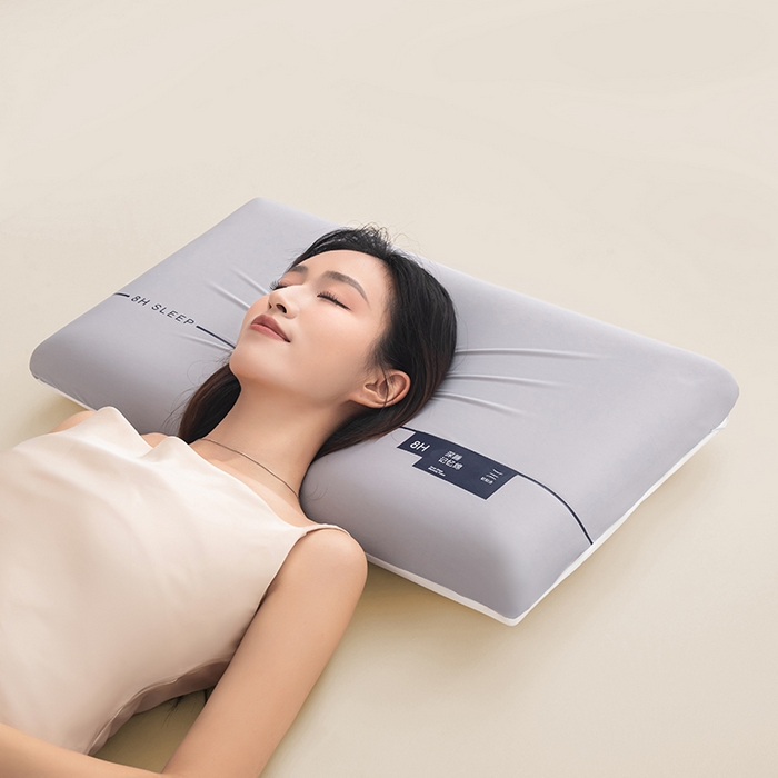 91家纺网 家纺一手货源 找家纺 （总）七夜居 2026新款灰白双拼慢回弹深睡太空记忆枕芯面包枕 枕头枕芯,灰白双拼慢回弹深睡太空记忆枕