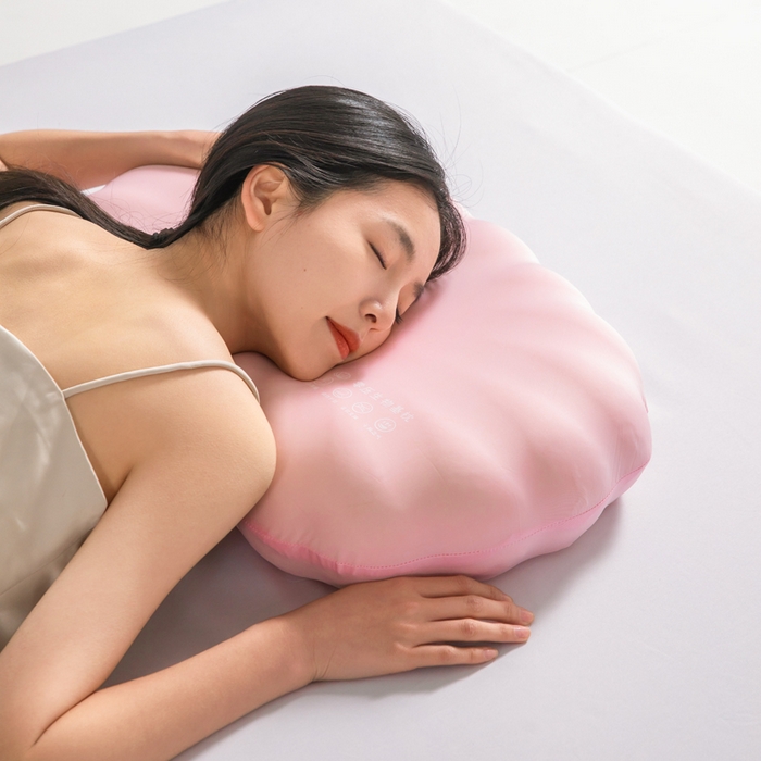 91家纺网 家纺一手货源 找家纺 （总）七夜居 2026新款生物基贝壳枕云朵护颈枕芯零压力枕头记忆棉枕芯