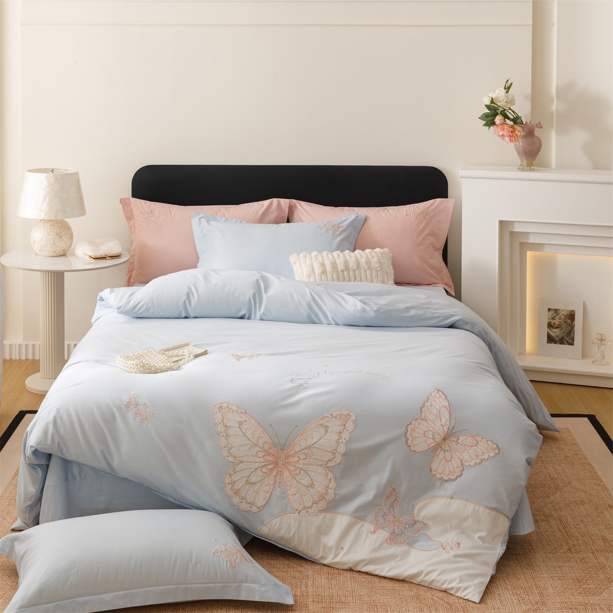 91家纺网 家纺一手货源 找家纺 （总）绒棉世家 2026直播热款纯棉全棉100%刺绣四件套百分百