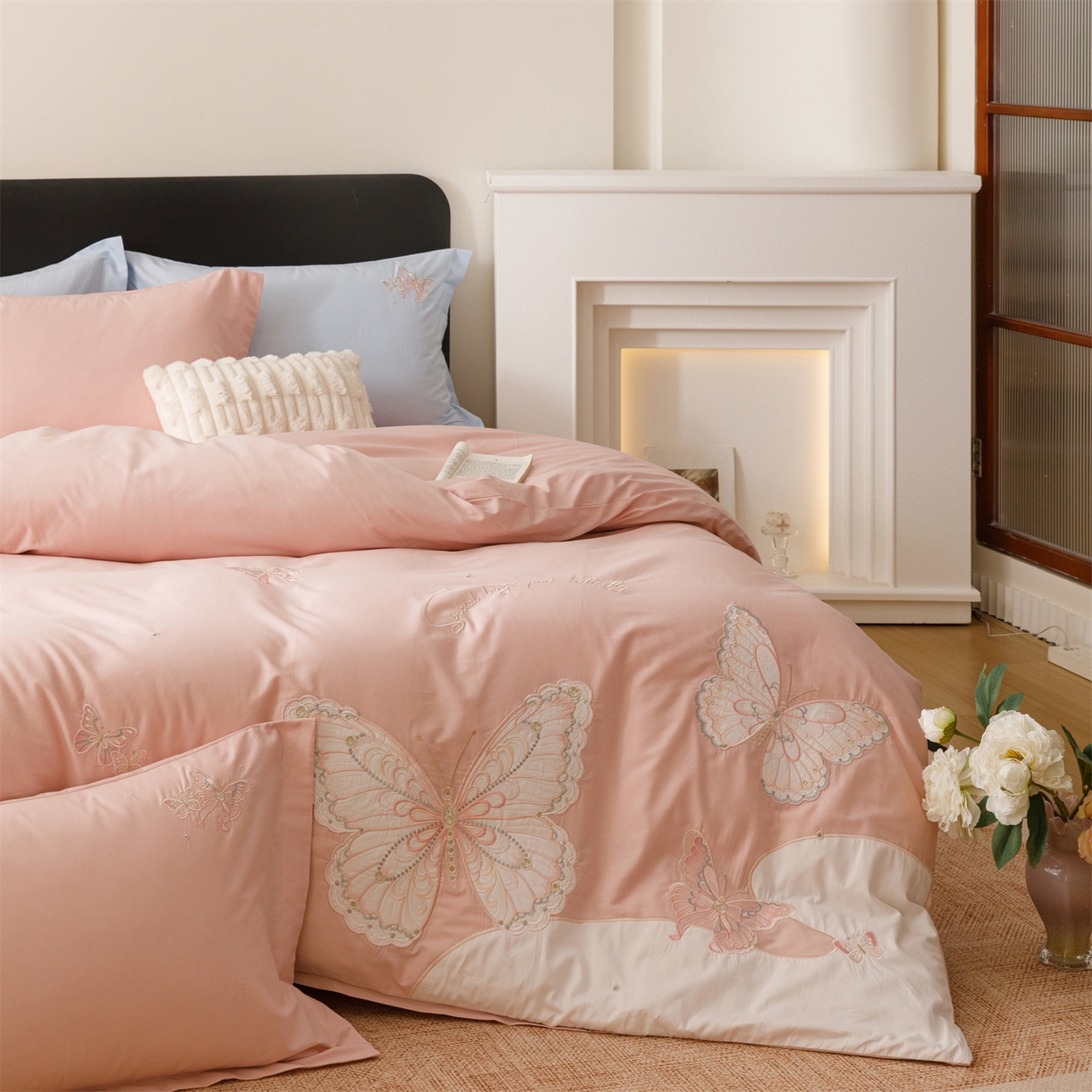 91家纺网 家纺一手货源 找家纺 （总）绒棉世家 2026直播热款纯棉全棉100%刺绣四件套百分百