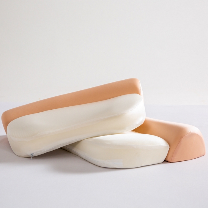 91家纺网 家纺一手货源 找家纺 （总）七夜居 2026新款牵引枕记忆枕芯凉感零压深睡按摩枕芯枕头