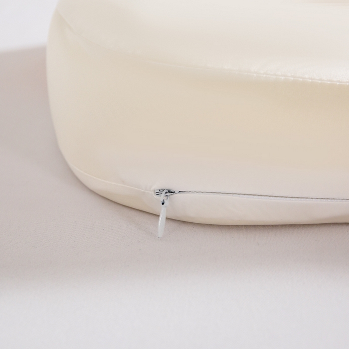 91家纺网 家纺一手货源 找家纺 七夜居 2026新款牵引枕记忆枕芯凉感零压深睡按摩枕芯枕头 牵引枕-白玉