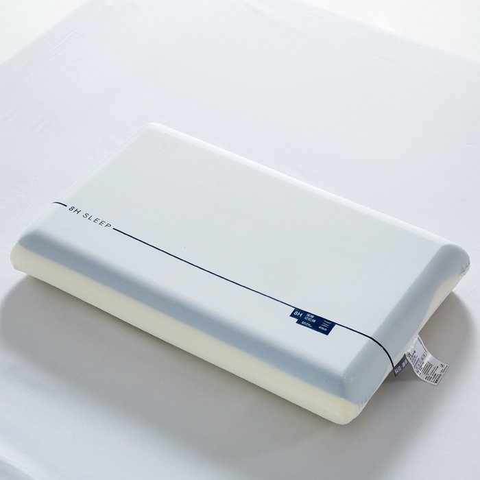 91家纺网 家纺一手货源 找家纺 （总）七夜居 2026新款2代双芯蓝白双拼记忆棉零压护颈椎枕芯枕头【模具款】