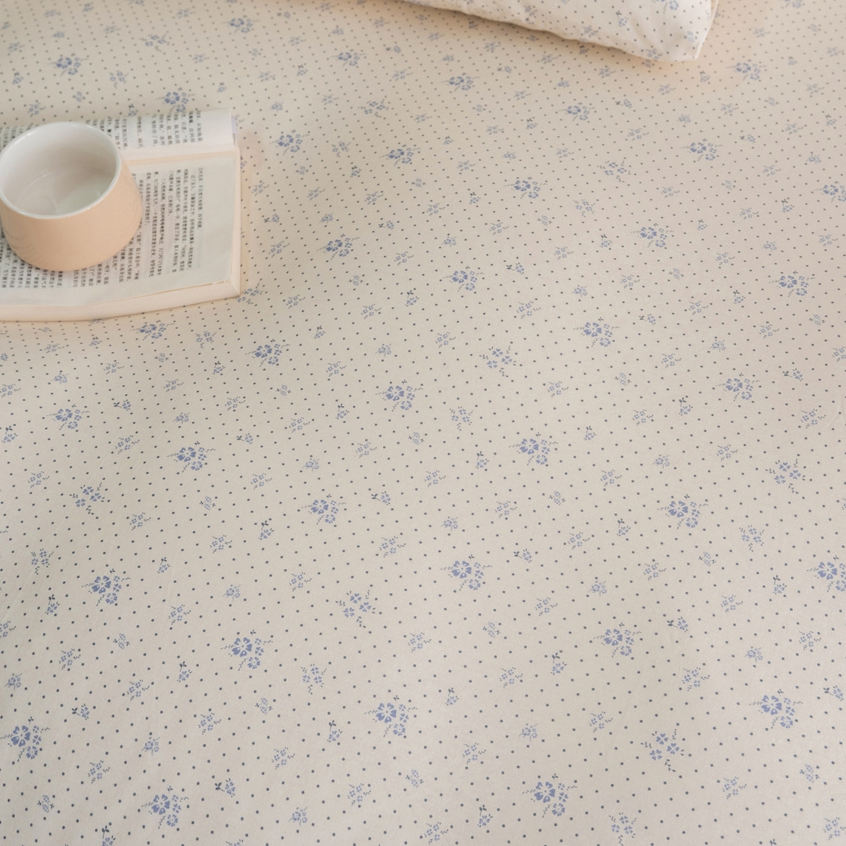 91家纺网 家纺一手货源 找家纺 （总）梦可莱家居 2026春夏新款全棉纯棉针织棉印花小清新可爱Ins风四件套