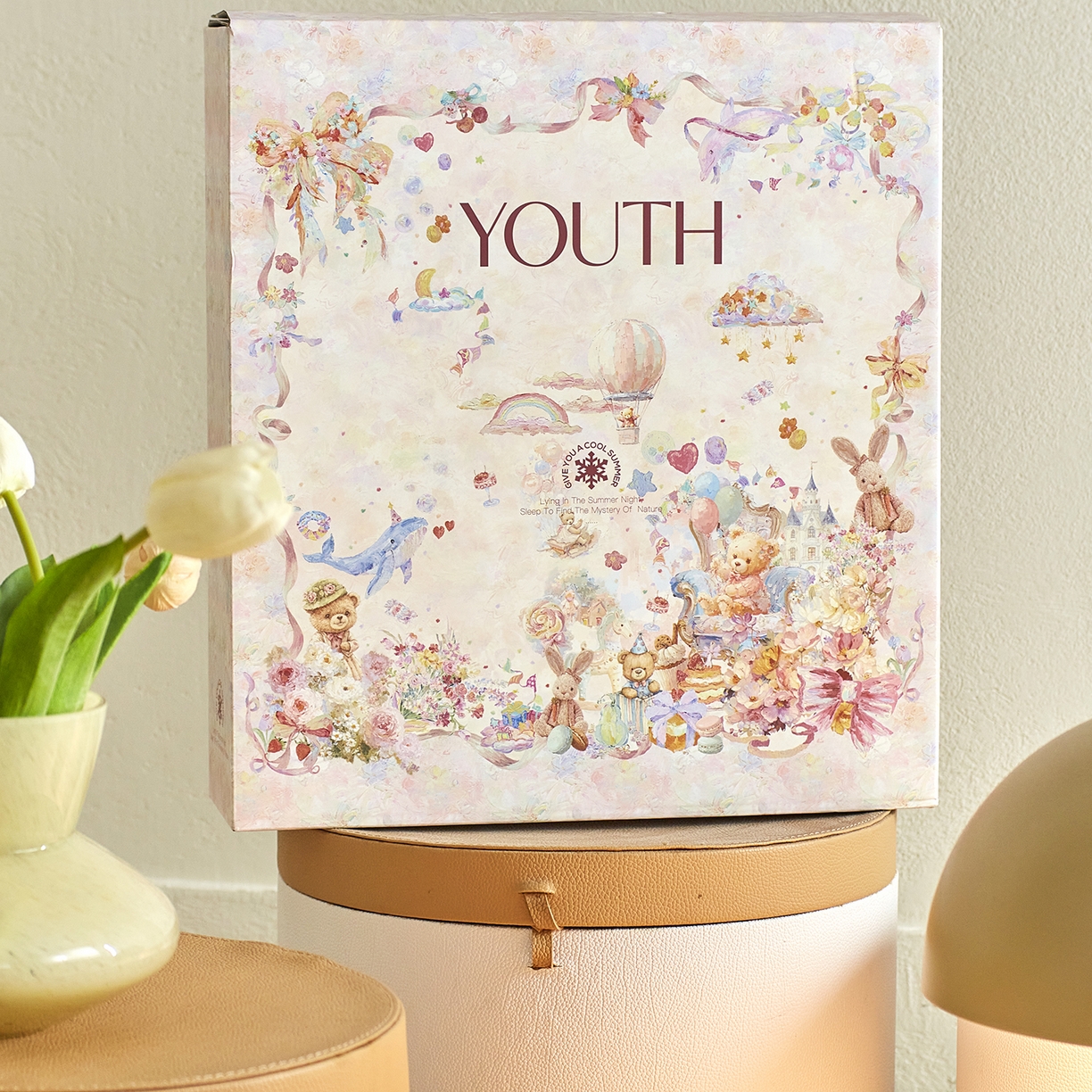 91家纺网 家纺一手货源 找家纺 （总）柚子YOUTH 2026新款数码油画风冰皮夏被被子被芯