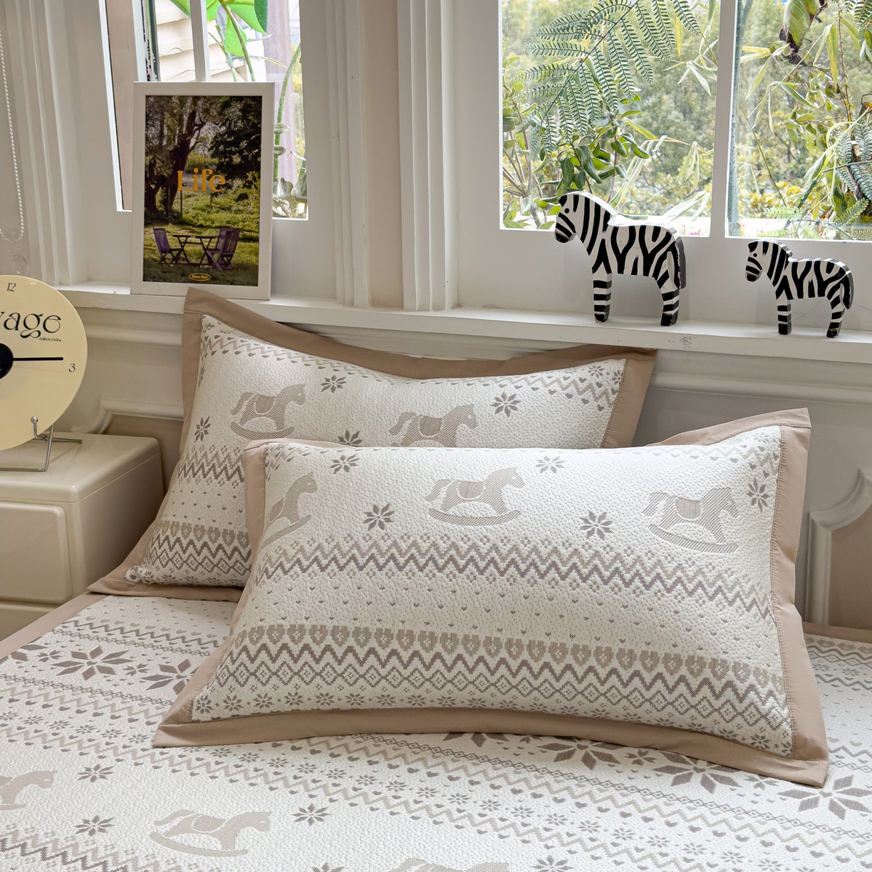 91家纺网 家纺一手货源 找家纺 （总）席世家 2026新款提花冰豆豆凉席（1.5控价不低于159元   1.8控价不低于169元）