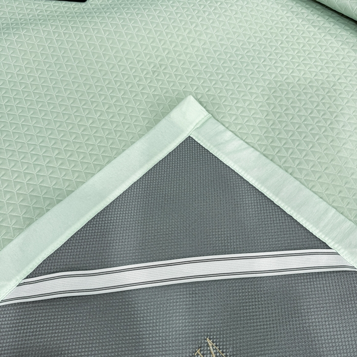 91家纺网 家纺一手货源 找家纺 （总）耐思家纺 2026新款A类复合三明治PE凉感刺绣轻奢简约-凉席款