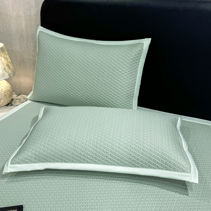 91家纺网 家纺一手货源 找家纺 （总）耐思家纺 2026新款A类复合三明治PE凉感刺绣轻奢简约-凉席款