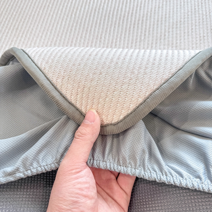 91家纺网 家纺一手货源 找家纺 耐思家纺 2026新款A类复合三明治PE凉感卡通刺绣Happy熊-床笠款 Happy熊-粉色