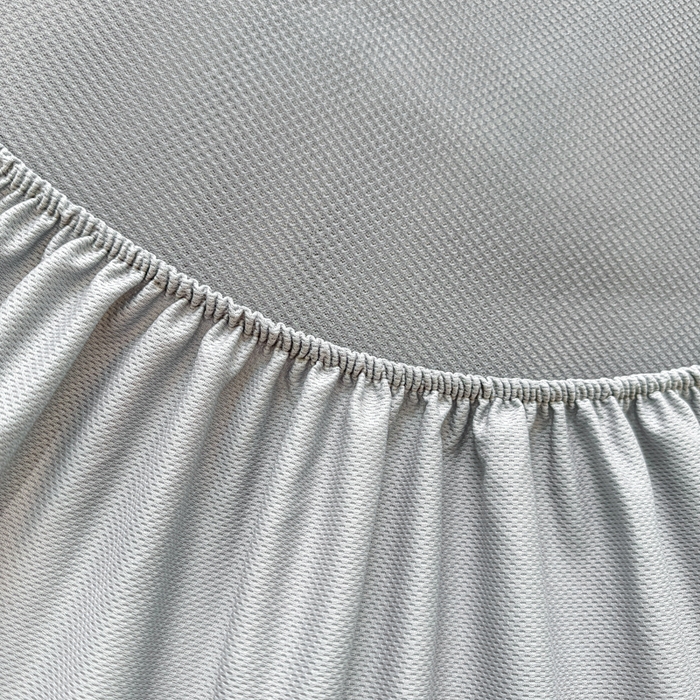 91家纺网 家纺一手货源 找家纺 耐思家纺 2026新款A类复合三明治PE凉感卡通刺绣Happy熊-床笠款 Happy熊-绿色