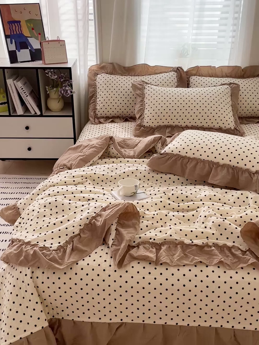 91家纺网 家纺一手货源 找家纺 （总）元熙 2026 夏季新品 泡芙纱法式夏被床盖四件套