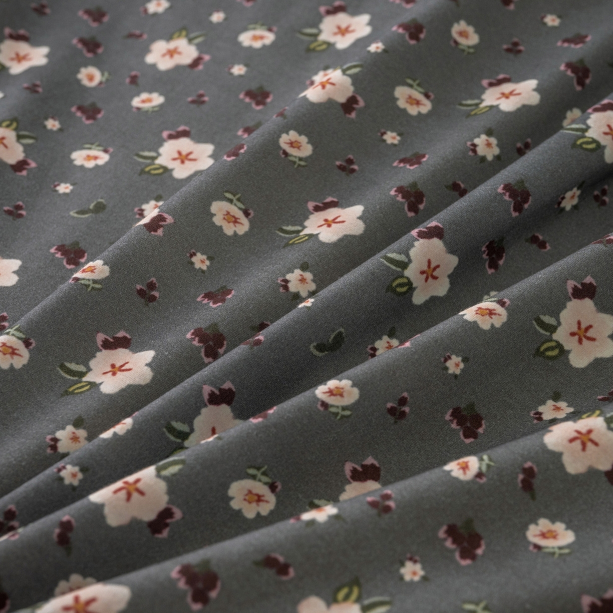 91家纺网 家纺一手货源 找家纺 梦可莱家居 2026春夏新款全棉纯棉针织棉印花小清新可爱Ins风四件套 腊梅