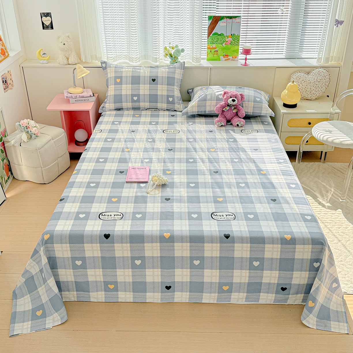 91家纺网 家纺一手货源 找家纺 （总）依庭 2026新款第一批12868A类新疆全棉单床单系列（提供买家秀和质检报告）