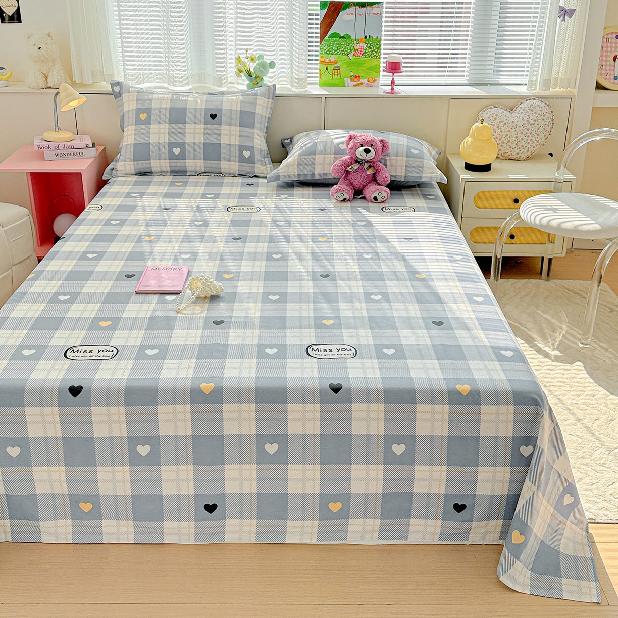 91家纺网 家纺一手货源 找家纺 （总）依庭 2026新款第一批12868A类新疆全棉单床单系列（提供买家秀和质检报告）