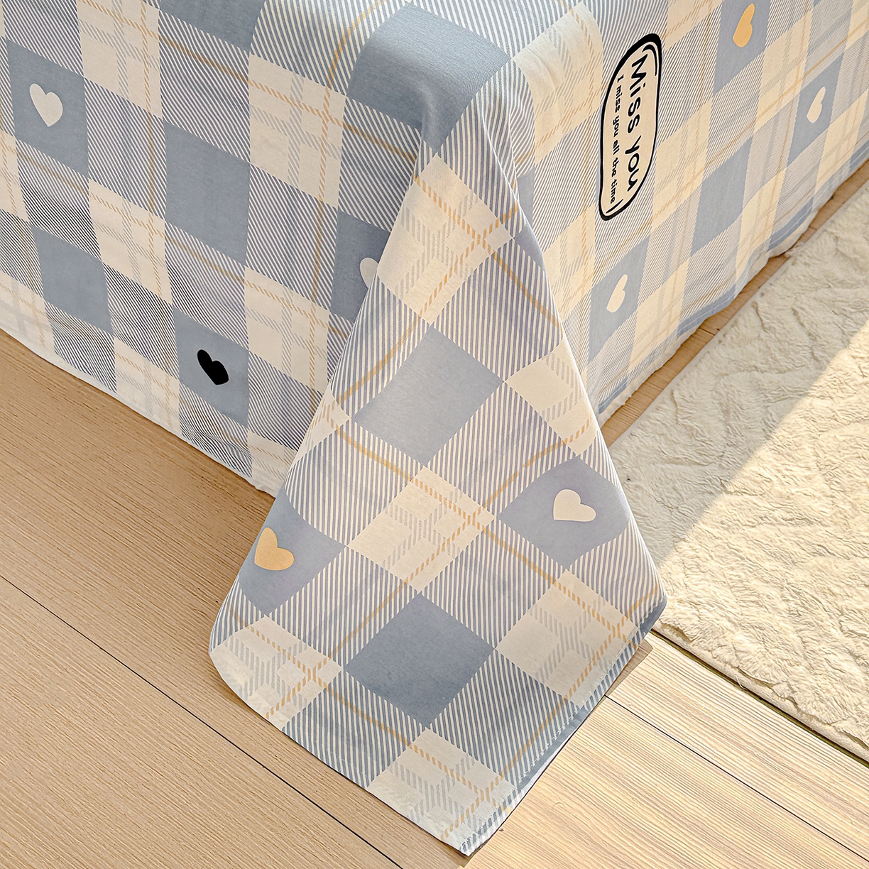 91家纺网 家纺一手货源 找家纺 （总）依庭 2026新款第一批12868A类新疆全棉单床单系列（提供买家秀和质检报告）