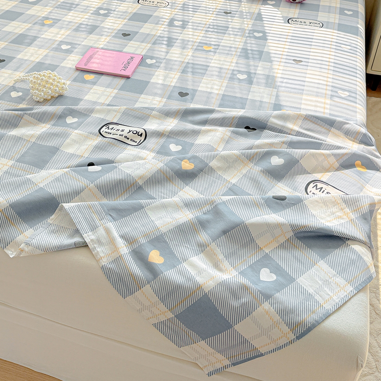 91家纺网 家纺一手货源 找家纺 （总）依庭 2026新款第一批12868A类新疆全棉单床单系列（提供买家秀和质检报告）