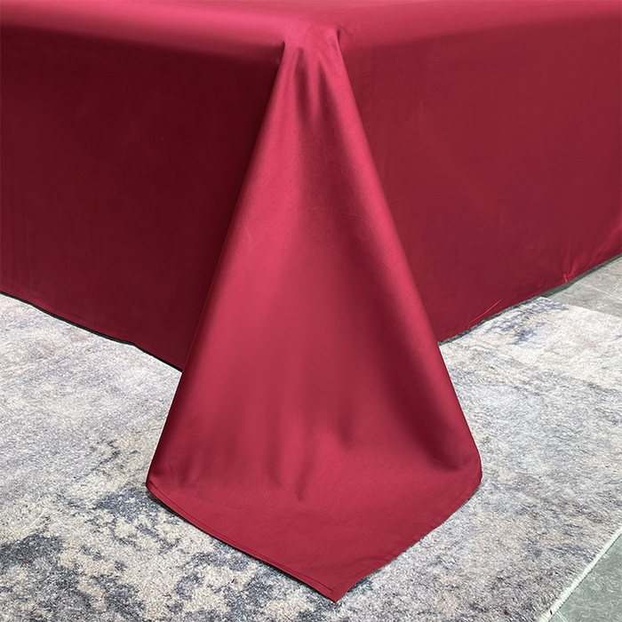 91家纺网 家纺一手货源 找家纺 甜咪咪婚庆 2026新款长绒棉全棉绣花结婚婚庆四件套多件套床单款 浪漫满屋豆沙