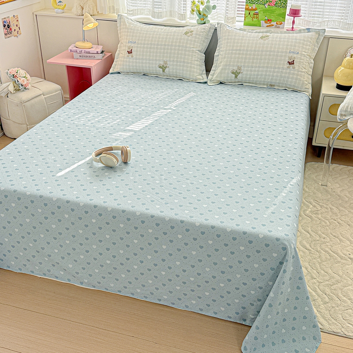 91家纺网 家纺一手货源 找家纺 （总）依庭 2026新款第一批12868A类新疆全棉单床单系列（提供买家秀和质检报告）