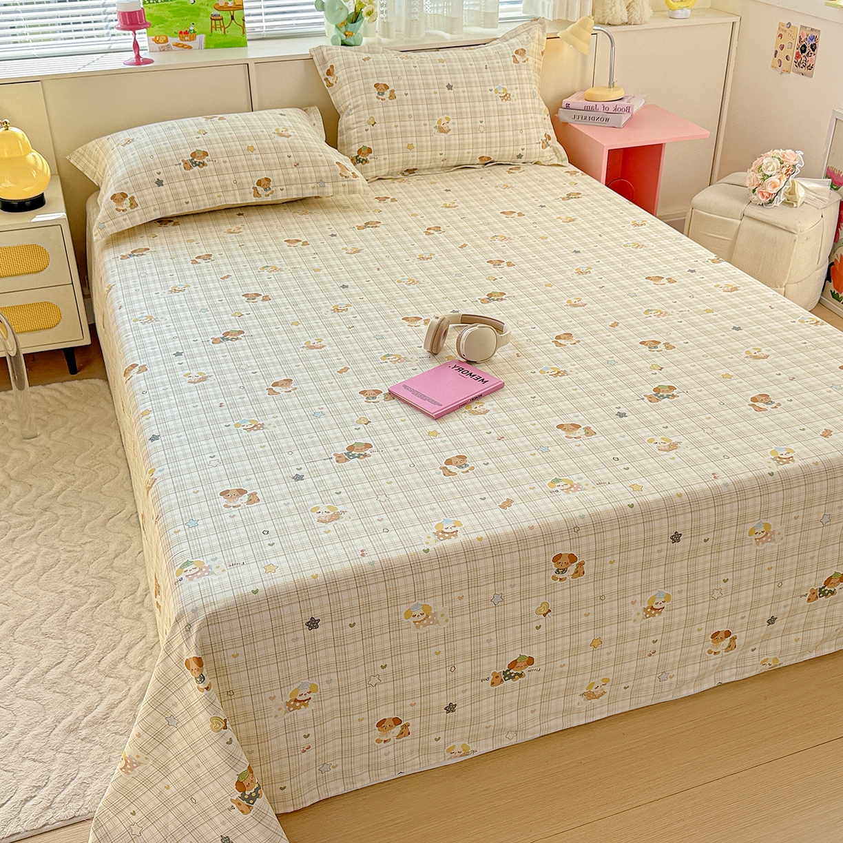 91家纺网 家纺一手货源 找家纺 （总）依庭 2026新款第一批12868A类新疆全棉单床单系列（提供买家秀和质检报告）