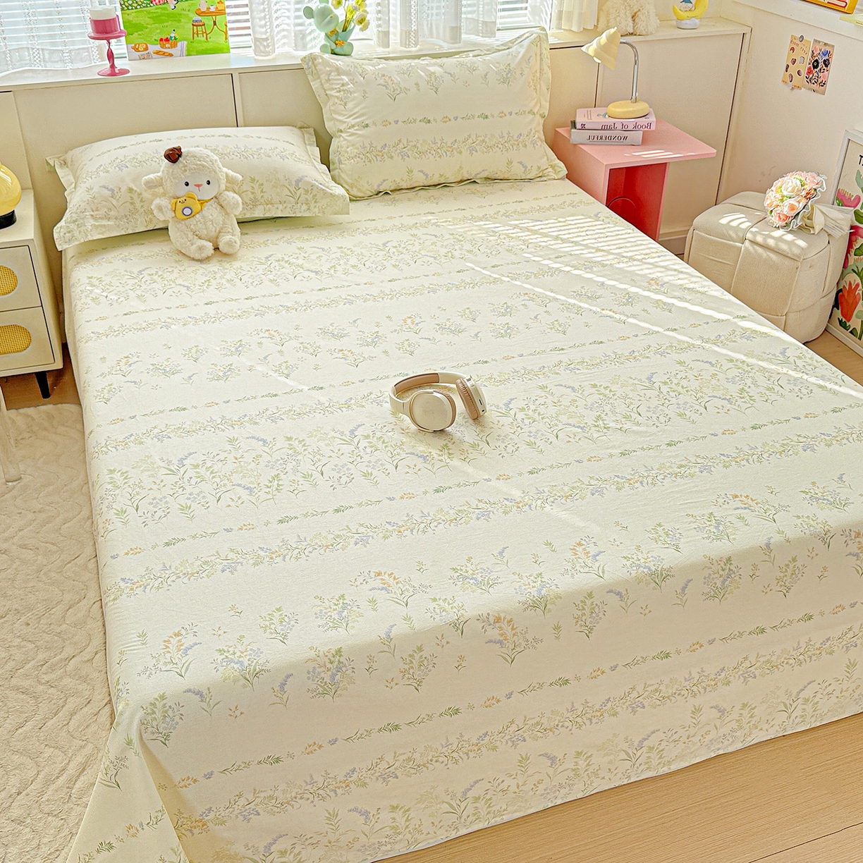 91家纺网 家纺一手货源 找家纺 （总）依庭 2026新款第一批12868A类新疆全棉单床单系列（提供买家秀和质检报告）