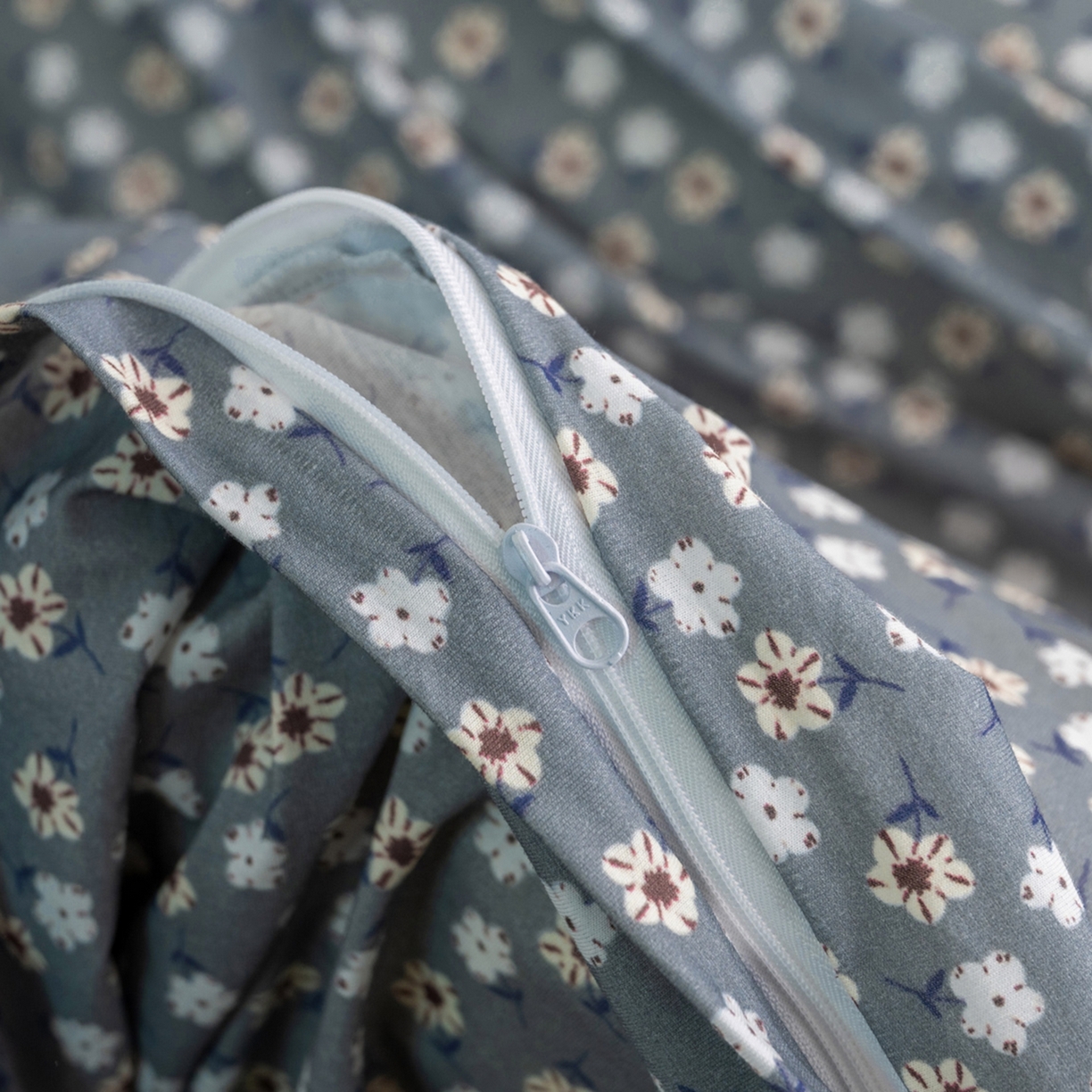 91家纺网 家纺一手货源 找家纺 梦可莱家居 2026春夏新款全棉纯棉针织棉印花小清新可爱Ins风四件套 太阳花