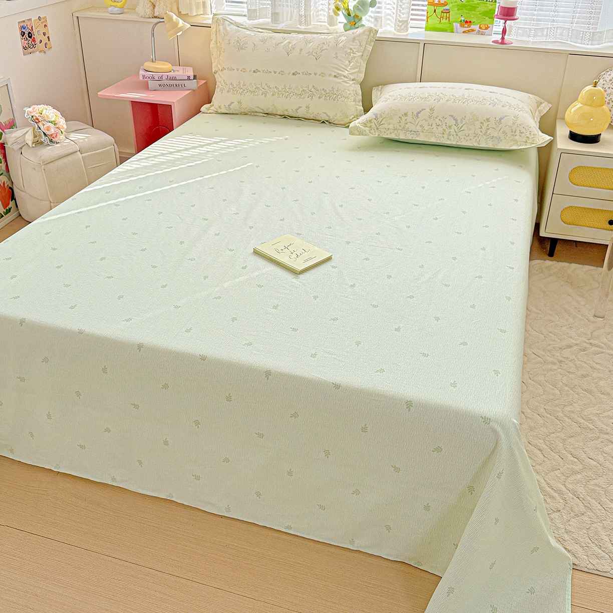 91家纺网 家纺一手货源 找家纺 （总）依庭 2026新款第一批12868A类新疆全棉单床单系列（提供买家秀和质检报告）