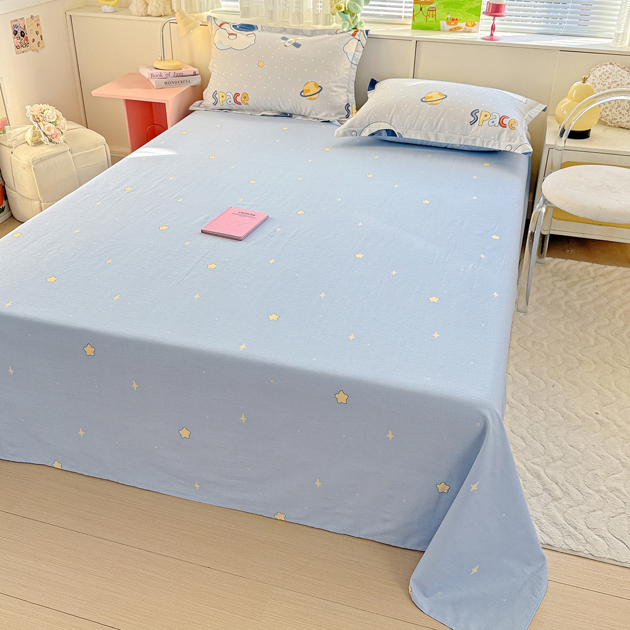 91家纺网 家纺一手货源 找家纺 （总）依庭 2026新款第一批12868A类新疆全棉单床单系列（提供买家秀和质检报告）