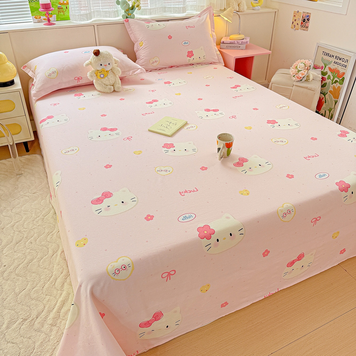 91家纺网 家纺一手货源 找家纺 （总）依庭 2026新款第一批12868A类新疆全棉单床单系列（提供买家秀和质检报告）