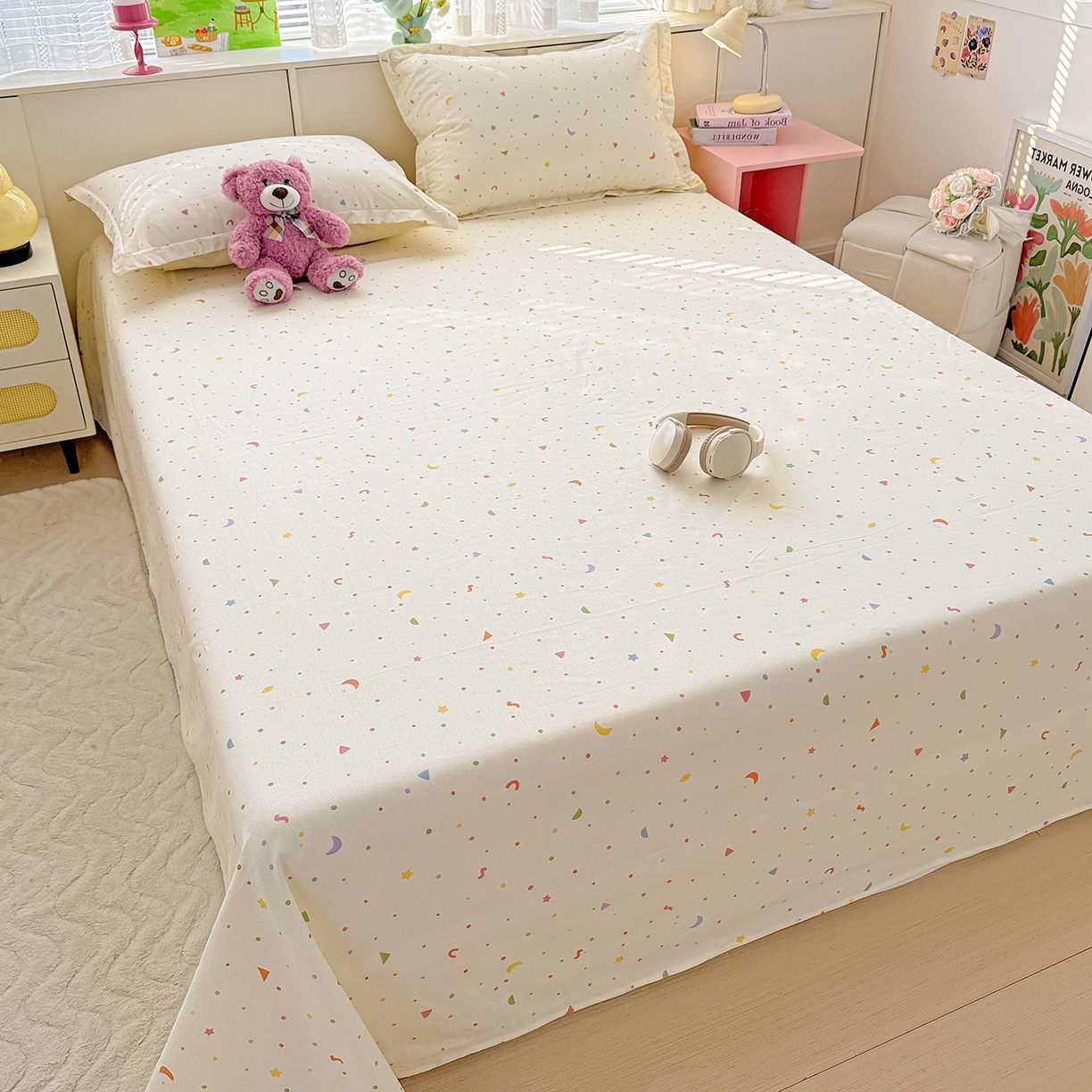 91家纺网 家纺一手货源 找家纺 （总）依庭 2026新款第一批12868A类新疆全棉单床单系列（提供买家秀和质检报告）