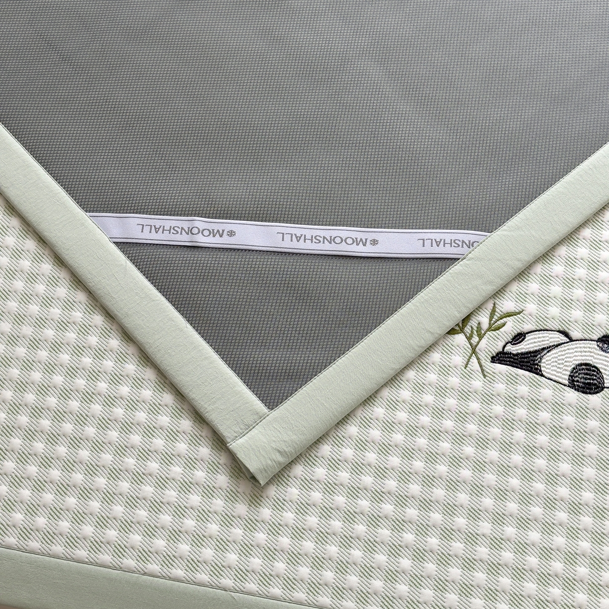 91家纺网 家纺一手货源 找家纺 （总）席世家 2026新款豆豆绣花凉席（1.5m控价不低于159元）