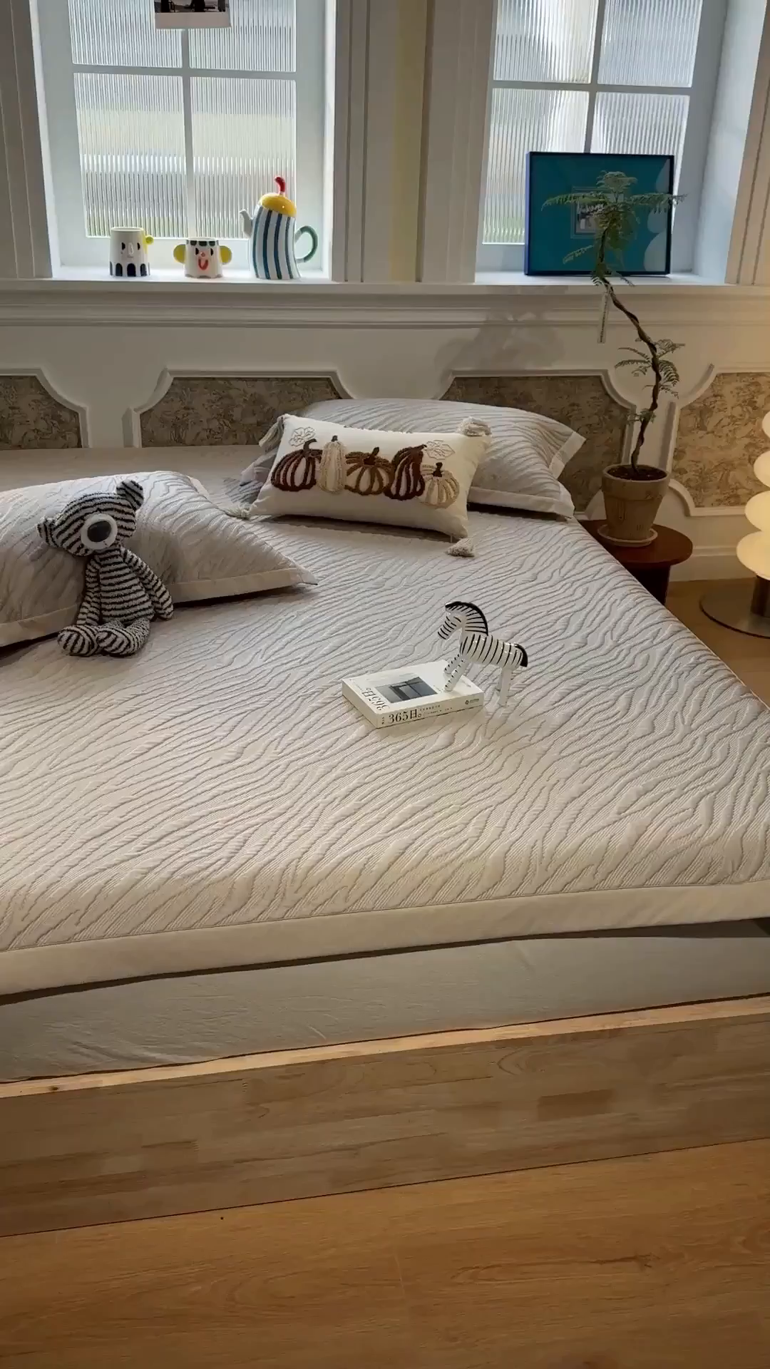 91家纺网 家纺一手货源 找家纺 Sweet dreams甜梦 2026新款夏款A类提花乙纶PE豆豆凉席 简斑香槟