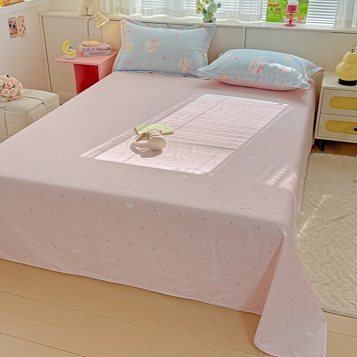 91家纺网 家纺一手货源 找家纺 （总）依庭 2026新款第一批12868A类新疆全棉单床单系列（提供买家秀和质检报告）