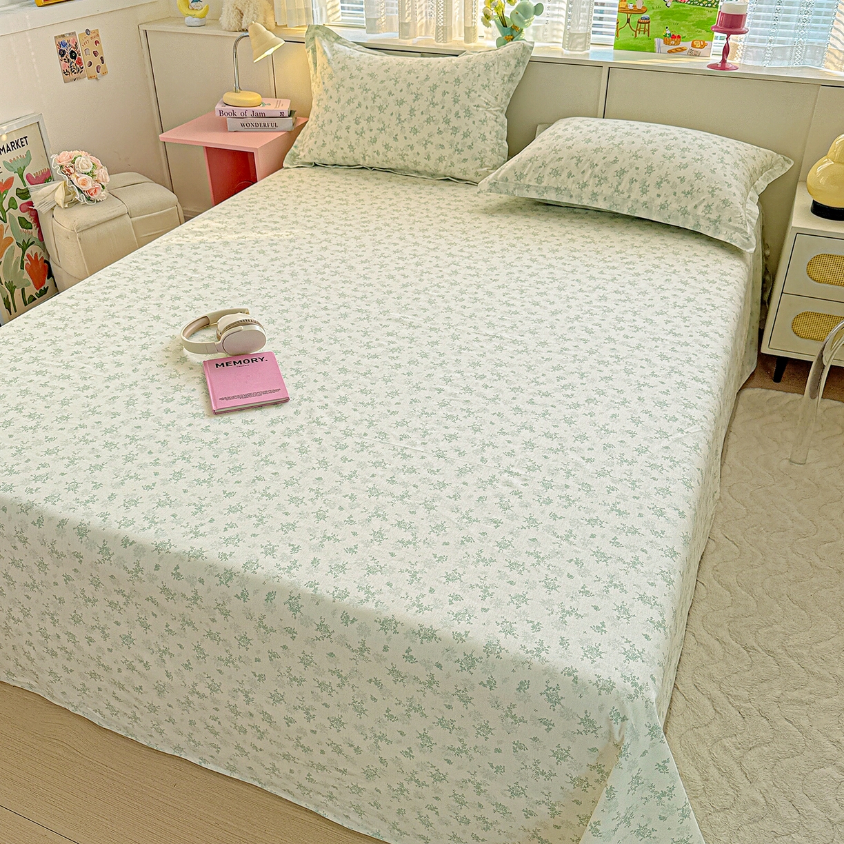 91家纺网 家纺一手货源 找家纺 （总）依庭 2026新款第一批12868A类新疆全棉单床单系列（提供买家秀和质检报告）