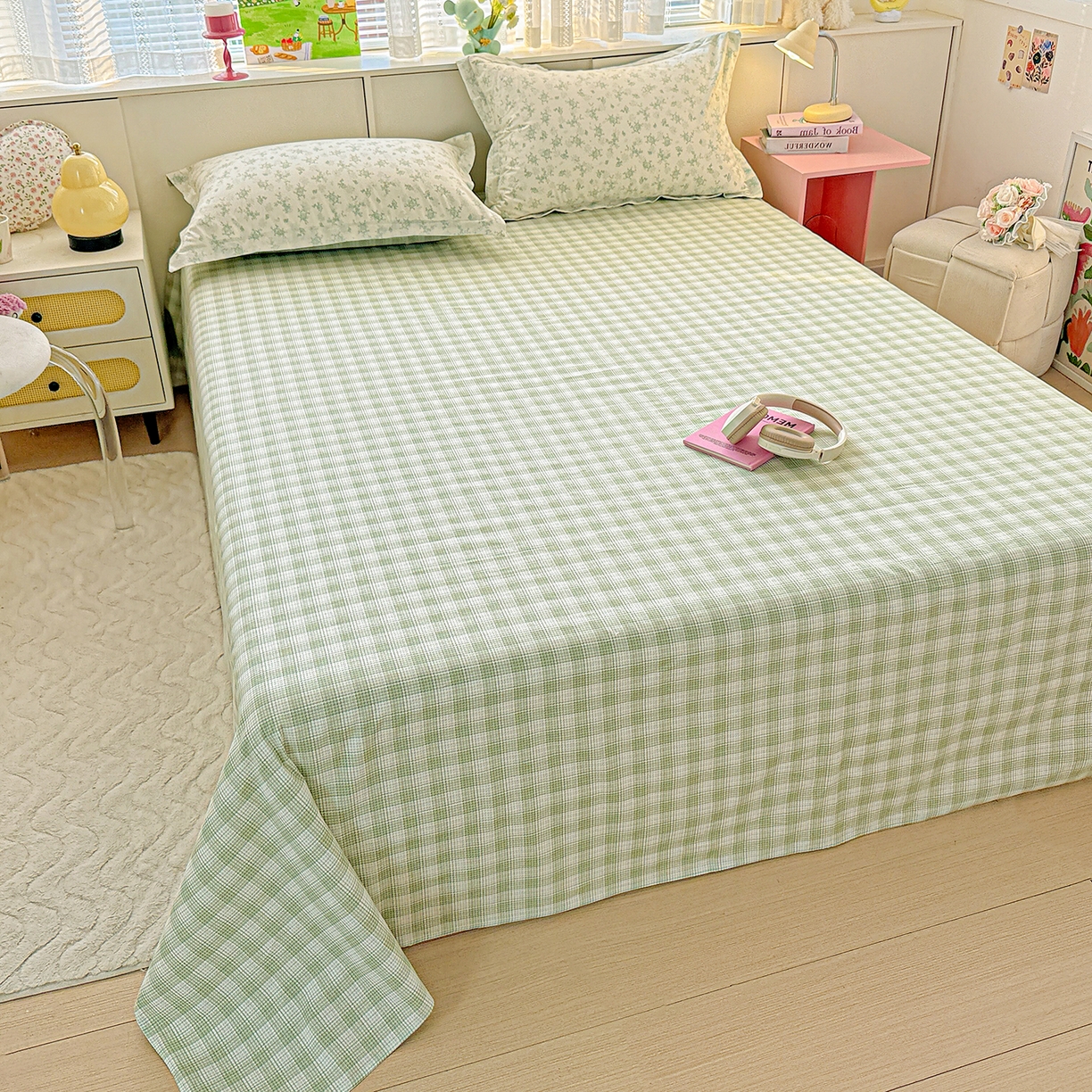 91家纺网 家纺一手货源 找家纺 （总）依庭 2026新款第一批12868A类新疆全棉单床单系列（提供买家秀和质检报告）