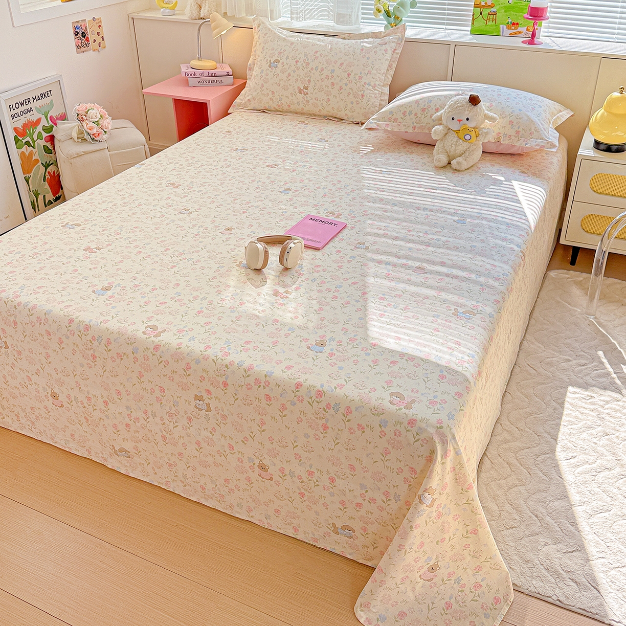 91家纺网 家纺一手货源 找家纺 （总）依庭 2026新款第一批12868A类新疆全棉单床单系列（提供买家秀和质检报告）