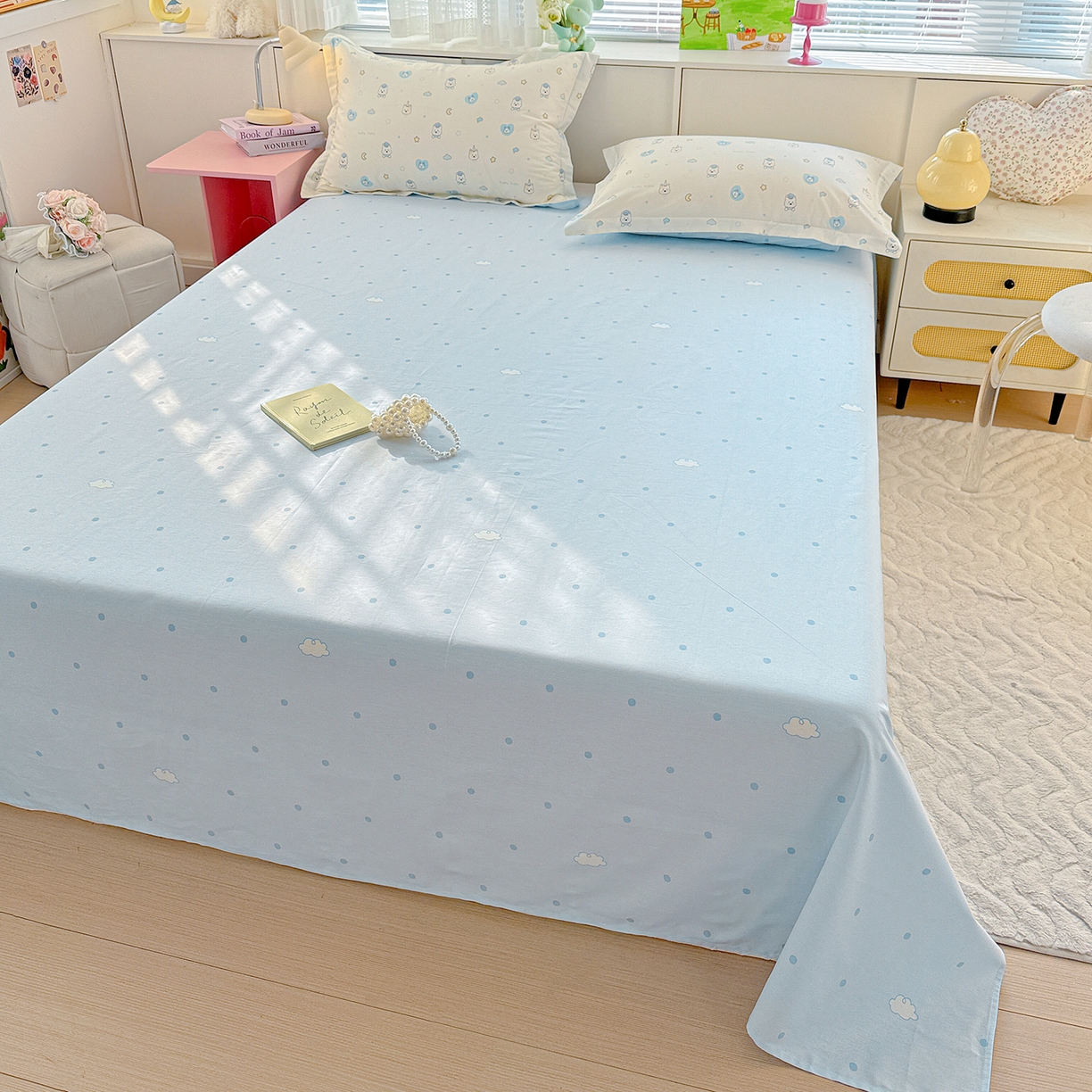 91家纺网 家纺一手货源 找家纺 （总）依庭 2026新款第一批12868A类新疆全棉单床单系列（提供买家秀和质检报告）