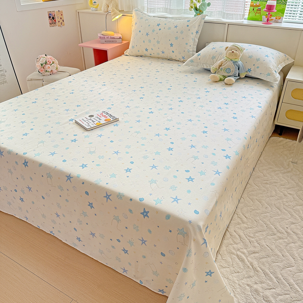 91家纺网 家纺一手货源 找家纺 （总）依庭 2026新款第一批12868A类新疆全棉单床单系列（提供买家秀和质检报告）