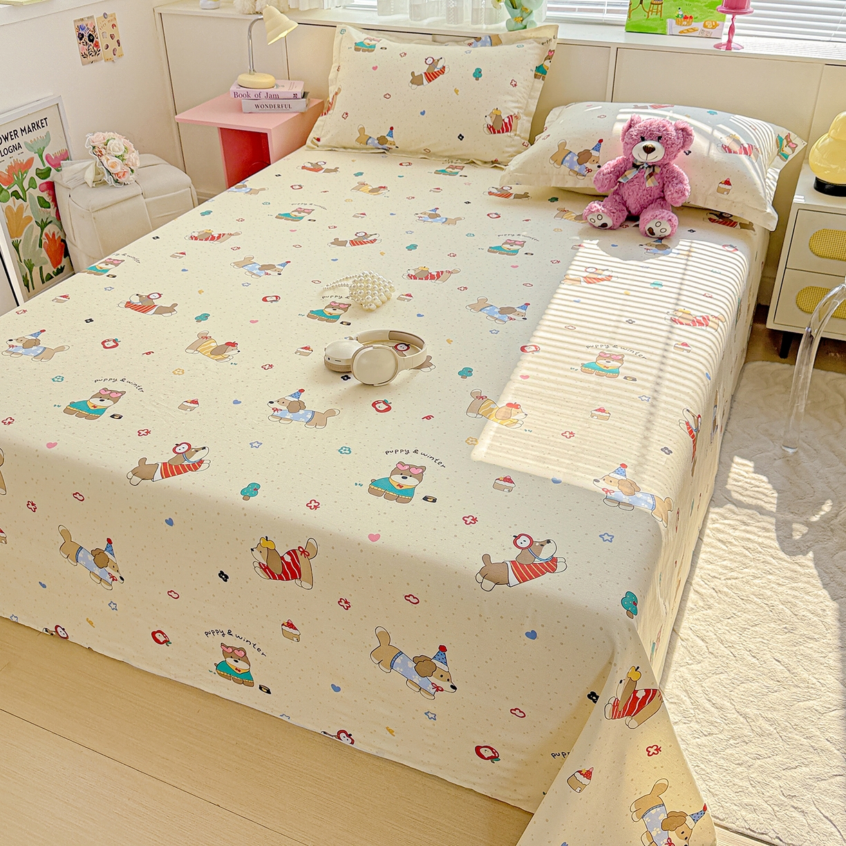 91家纺网 家纺一手货源 找家纺 （总）依庭 2026新款第一批12868A类新疆全棉单床单系列（提供买家秀和质检报告）