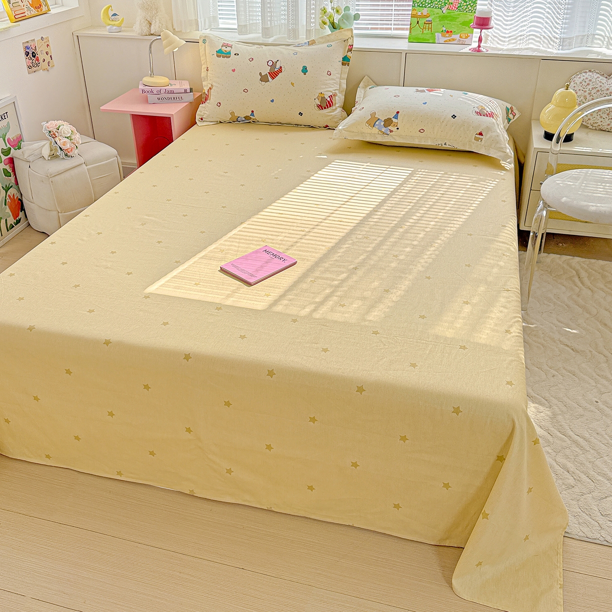 91家纺网 家纺一手货源 找家纺 （总）依庭 2026新款第一批12868A类新疆全棉单床单系列（提供买家秀和质检报告）