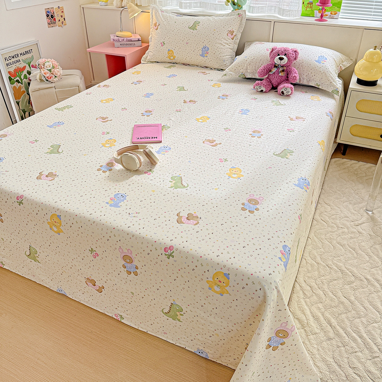 91家纺网 家纺一手货源 找家纺 （总）依庭 2026新款第一批12868A类新疆全棉单床单系列（提供买家秀和质检报告）