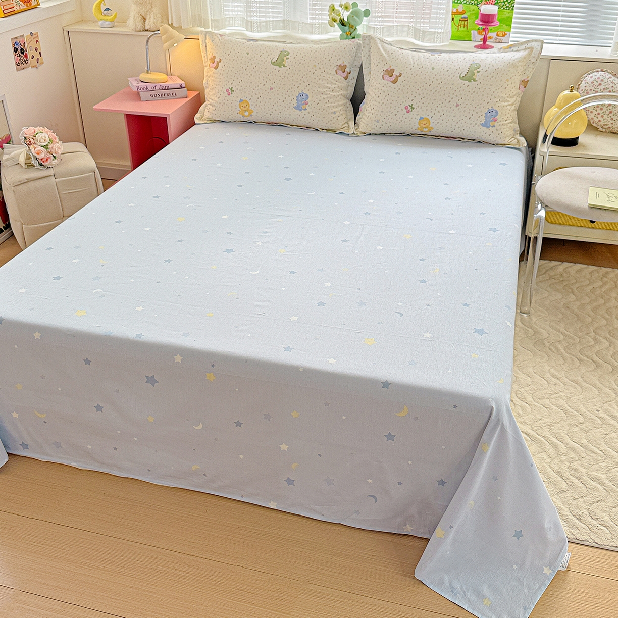 91家纺网 家纺一手货源 找家纺 （总）依庭 2026新款第一批12868A类新疆全棉单床单系列（提供买家秀和质检报告）