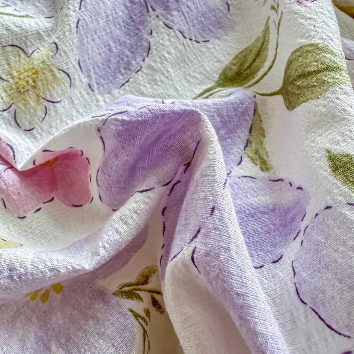 91家纺网 家纺一手货源 找家纺 雅眠居 2026直播爆款双层蕾丝花边夏被款床盖款四件套 AB版-盛夏